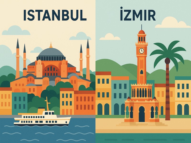 شرایط زندگی در استانبول و ازمیر