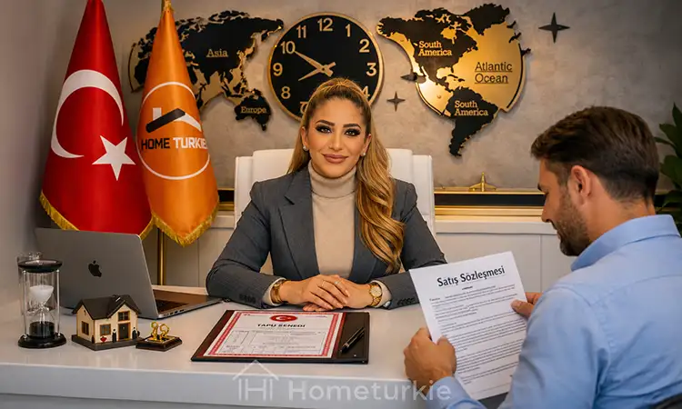 ارائه خدمات خرید ملک، انتقال سند و دریافت اقامت ترکیه توسط هوم ترکی