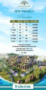 Nefes koru project prices