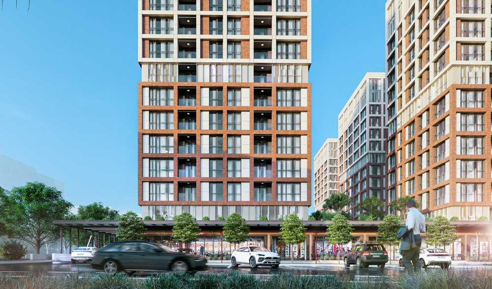 نمای بیرونی پروژه Elite Erenköy در کادیکوی استانبول