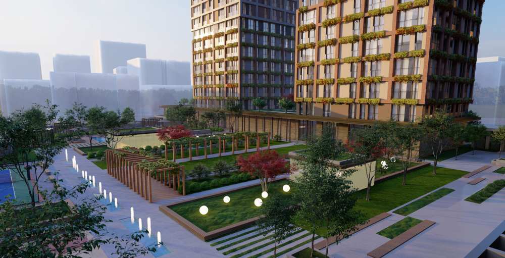 نمای بیرونی پروژه Elite Erenköy در کادیکوی استانبول