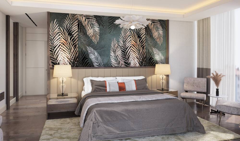 اتاق خواب مستر در پروژه Elite Erenköy کادیکوی