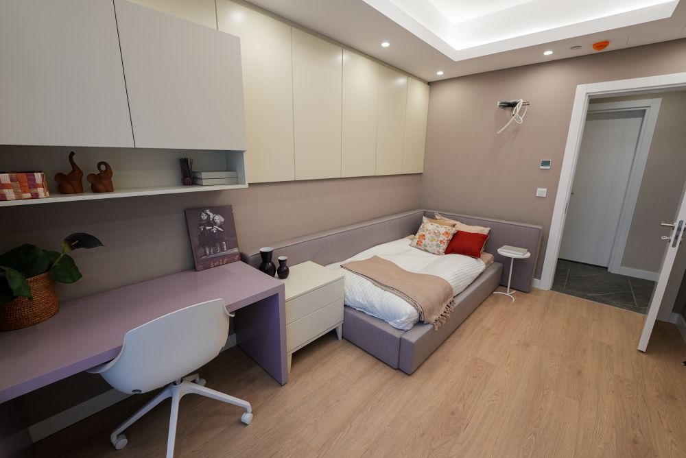 اتاق خواب بچه در واحدهای پروژه Angel City