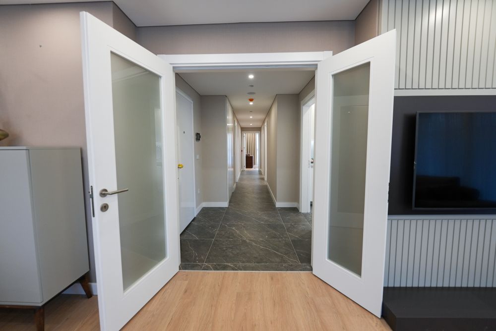 راهرو واحدها در پروژه Angel City استانبول