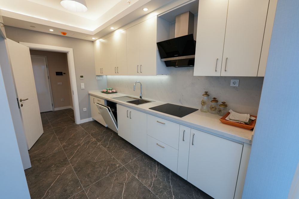 آشپزخانه مدرن در پروژه Angel City آتاشهیر استانبول