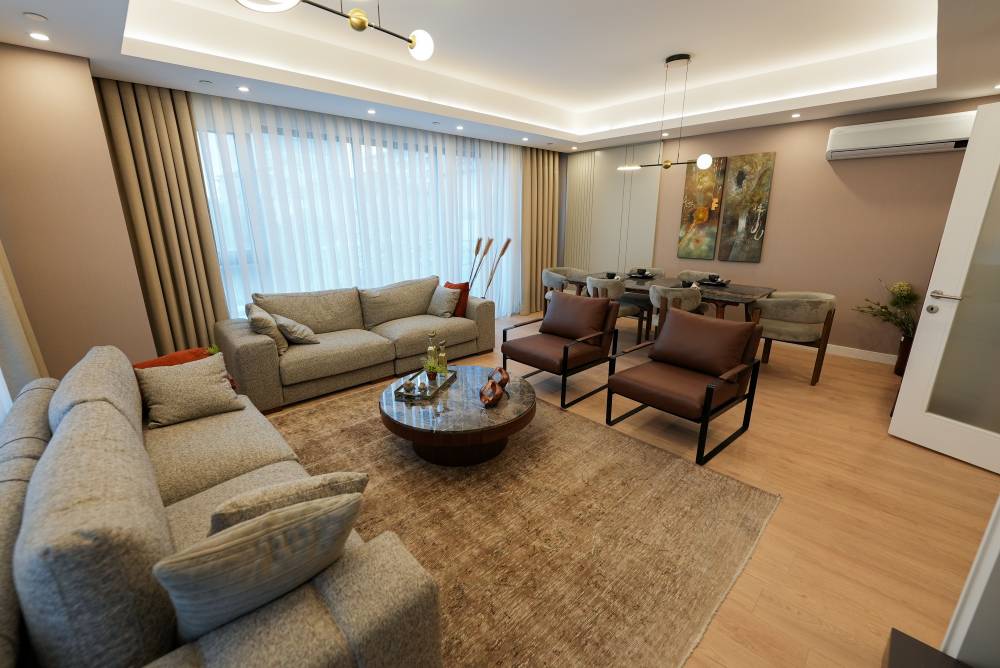 سالن پذیرایی پروژه مدرن Angel City آتاشهیر