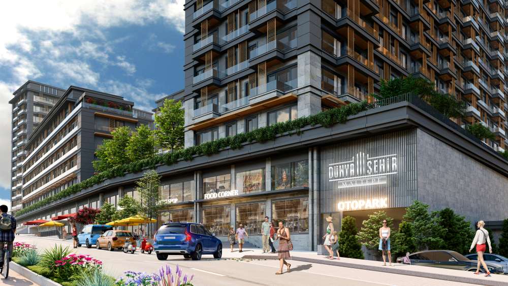 پروژه لوکس Dünya Şehir در مالتپه استانبول