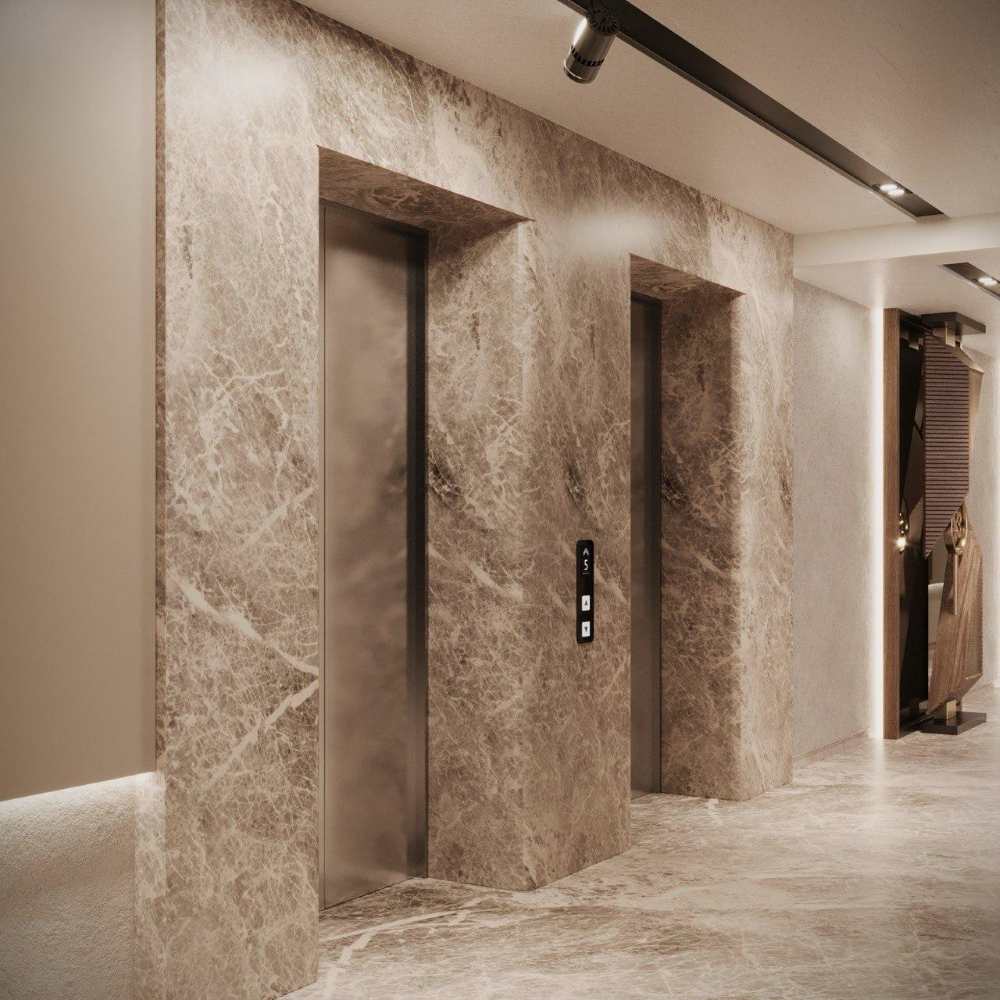 راهرو مجتمع در پروژه Yaşam Marina بیلیکدوزو استانبول