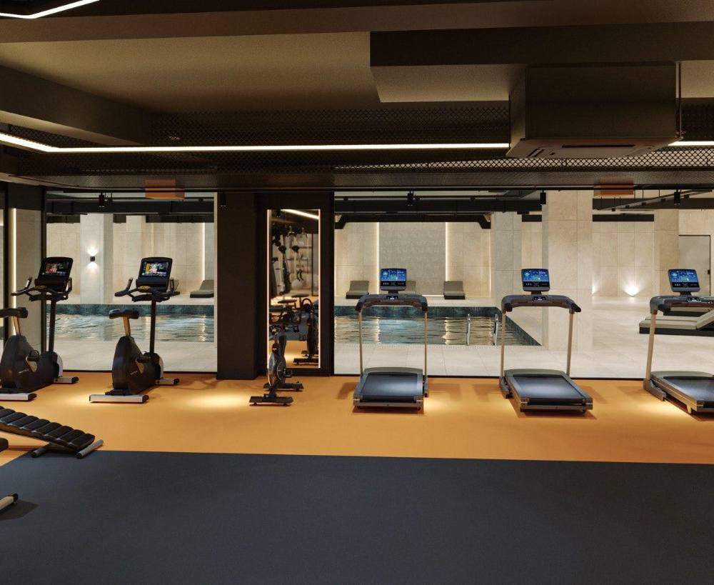 سالن ورزشی پروژه Yaşam Marina بیلیکدوزو استانبول