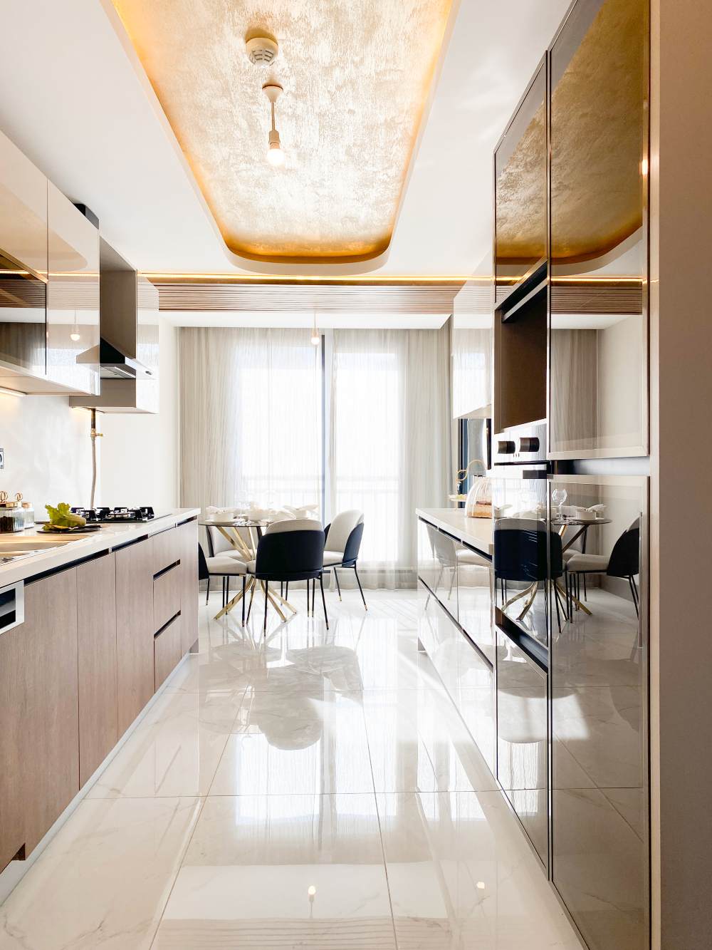 آشپزخانه پروژه Yaşam Marina بیلیکدوزو استانبول