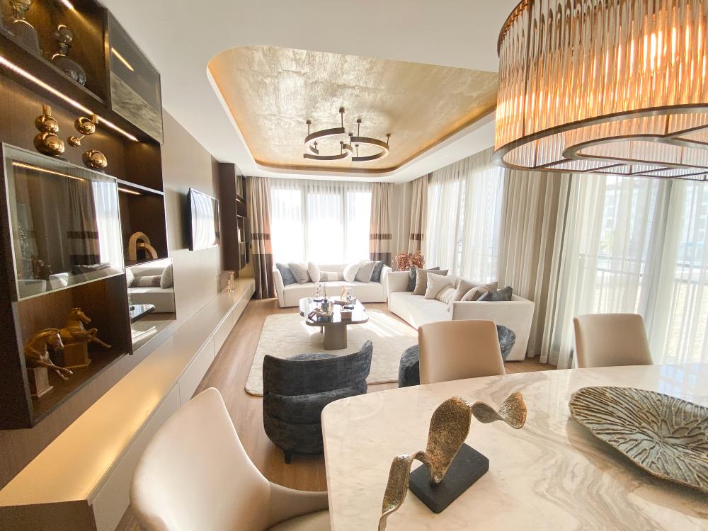 اتاق نشیمن پروژه Yaşam Marina بیلیکدوزو استانبول