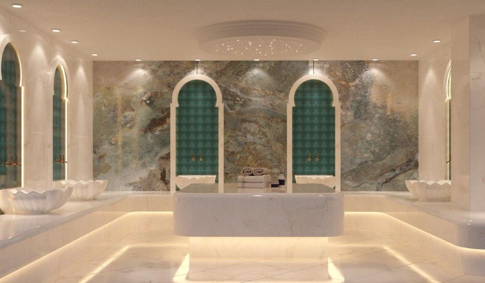 حمام ترکی پروژه Yaşam Marina بیلیکدوزو استانبول